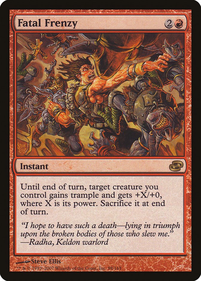 Fatal Frenzy - [Foil] Planar Chaos (PLC)