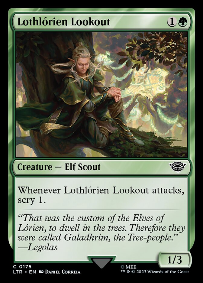 Lothlórien Lookout - [Foil] The Lord of the Rings: Tales of Middle-earth (LTR)