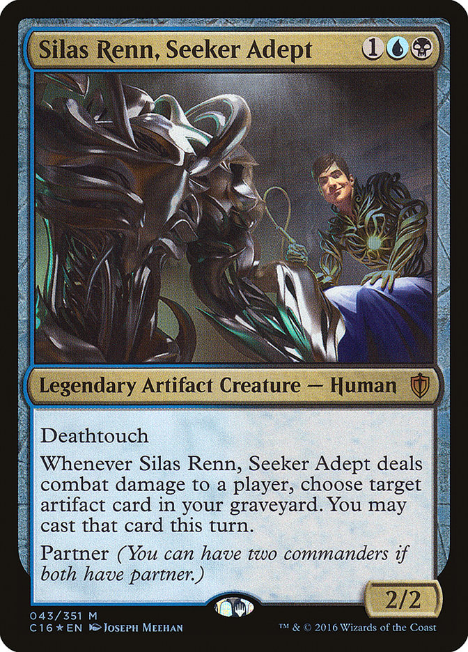 Silas Renn, Seeker Adept - [Foil] Commander 2016 (C16)