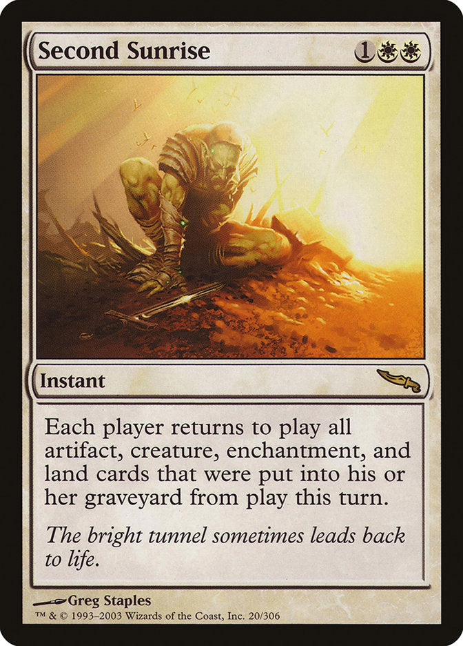 Second Sunrise - [Foil] Mirrodin (MRD)