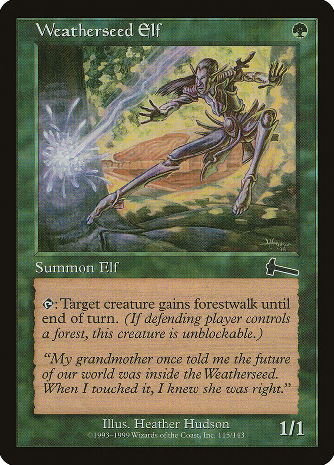 Weatherseed Elf - [Foil] Urza's Legacy (ULG)