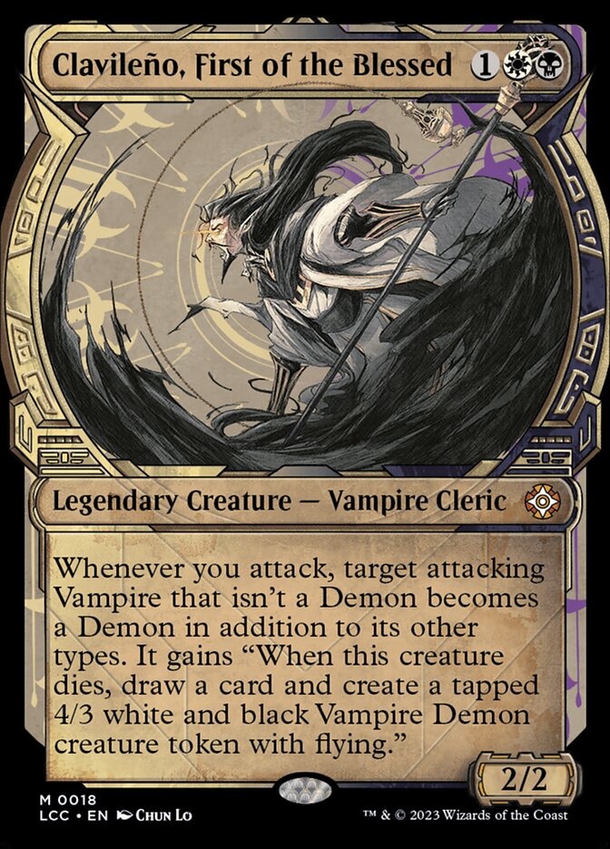 Clavileño, First of the Blessed - [Showcase] Lost Caverns of Ixalan Commander (LCC)