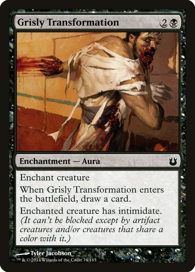Grisly Transformation - [Foil] Born of the Gods (BNG)