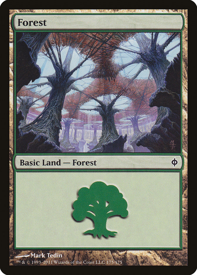 Forest (175) - [Foil] New Phyrexia (NPH)