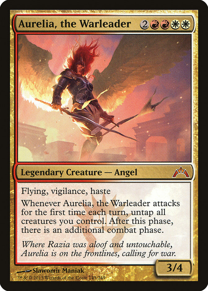 Aurelia, the Warleader - [Foil] Gatecrash (GTC)