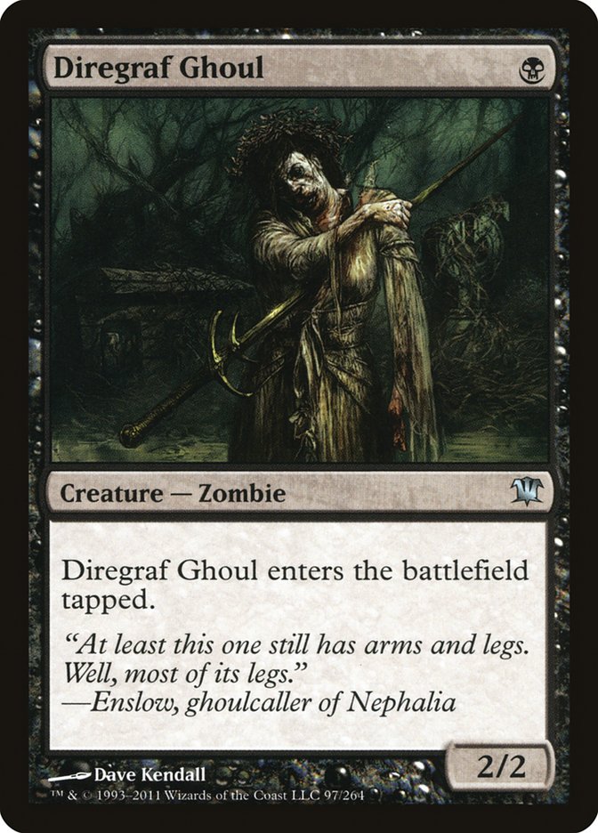 Diregraf Ghoul - [Foil] Innistrad (ISD)