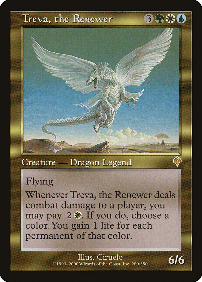 Treva, the Renewer - [Foil, Retro Frame] Invasion (INV)