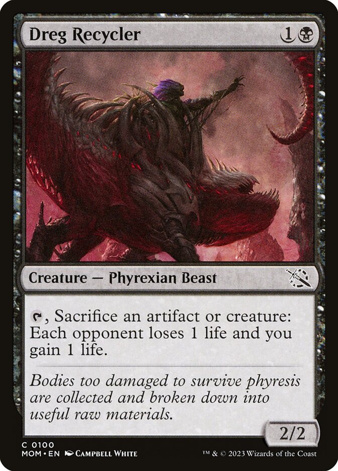 Dreg Recycler - [Foil] March of the Machine (MOM)