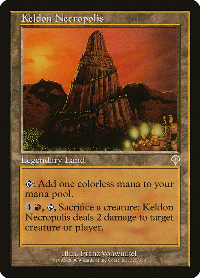 Keldon Necropolis - [Foil, Retro Frame] Invasion (INV)