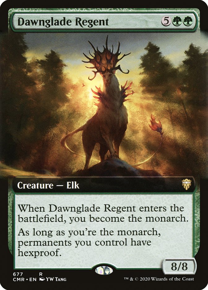 Dawnglade Regent - [Foil, Extended Art] Commander Legends (CMR)