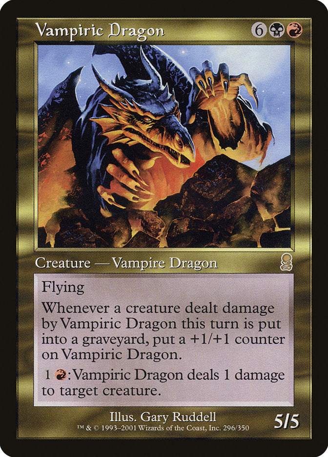 Vampiric Dragon - [Foil, Retro Frame] Odyssey (ODY)