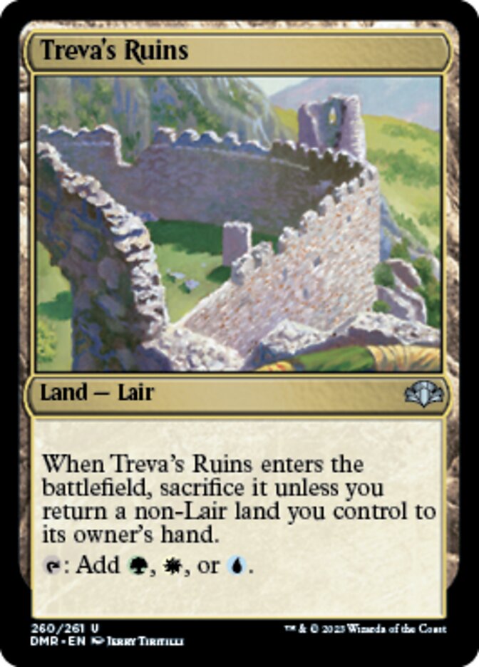 Treva's Ruins - [Foil] Dominaria Remastered (DMR)