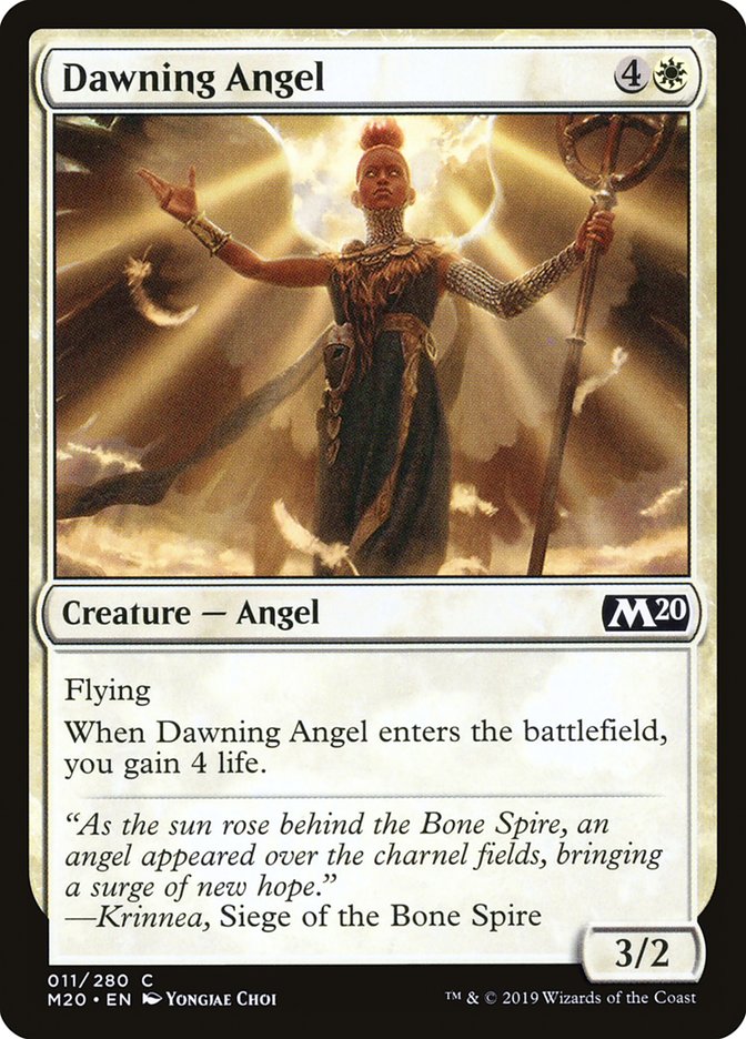 Dawning Angel - [Foil] Core Set 2020 (M20)