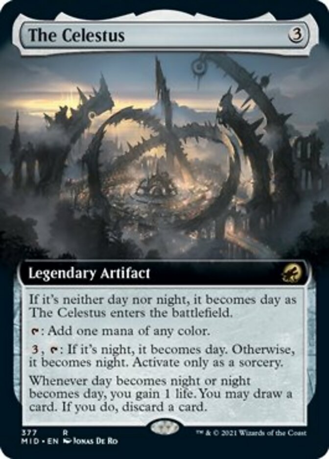 The Celestus - [Foil, Extended Art] Innistrad: Midnight Hunt (MID)