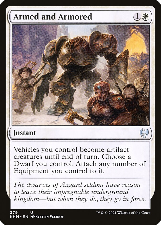 Armed and Armored - [Foil] Kaldheim (KHM)