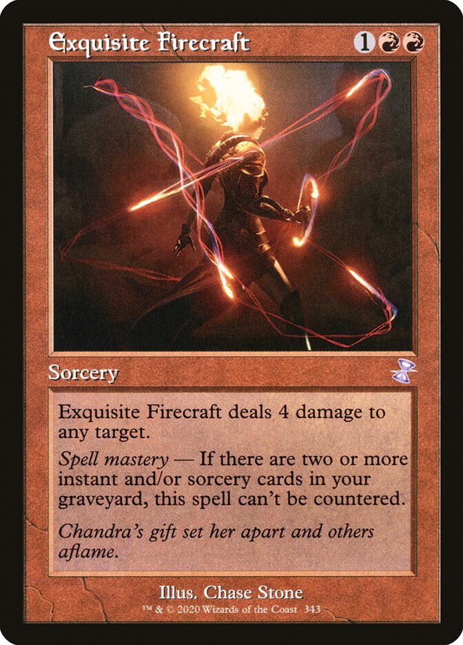 Exquisite Firecraft - [Foil, Retro Frame] Time Spiral Remastered (TSR)