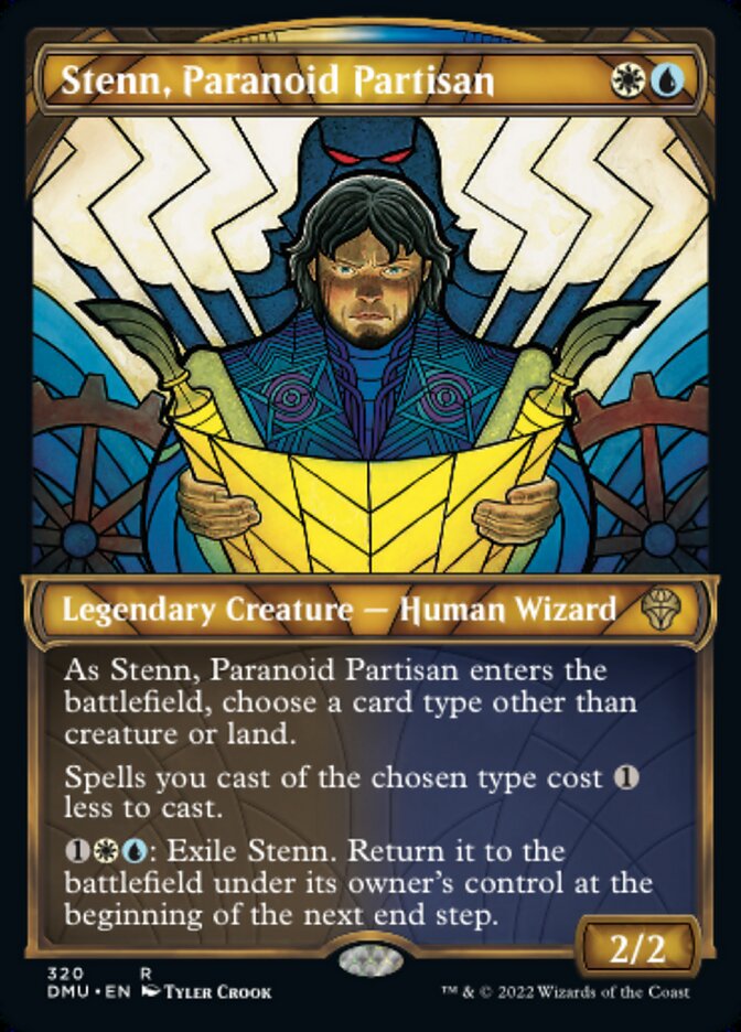 Stenn, Paranoid Partisan - [Foil, Showcase] Dominaria United (DMU)