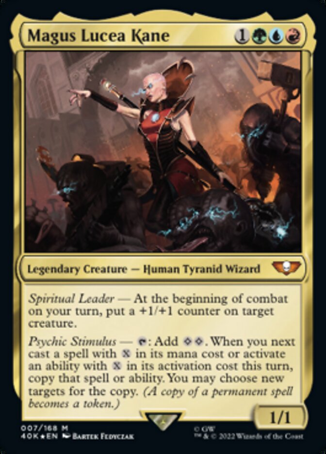 Magus Lucea Kane - [Surge Foil] Warhammer 40,000 Commander (40K)