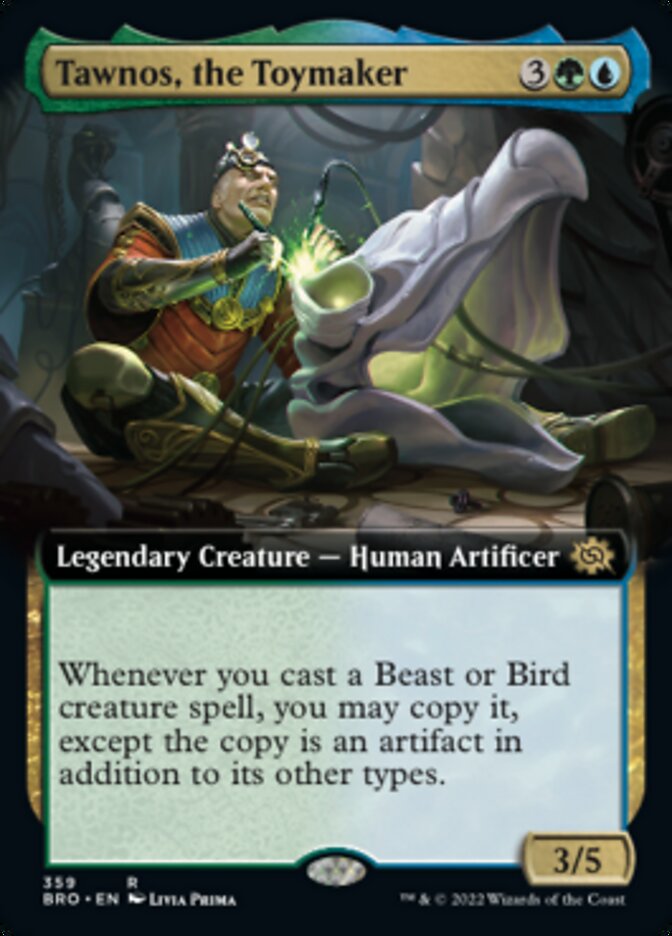 Tawnos, the Toymaker - [Foil, Extended Art] The Brothers' War (BRO)