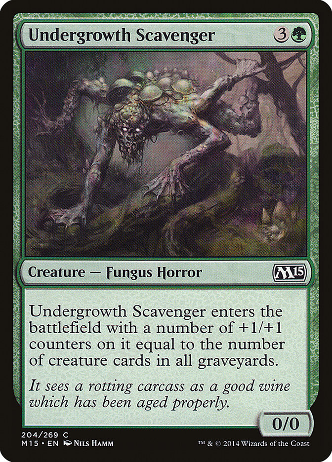 Undergrowth Scavenger - [Foil] Magic 2015 (M15)