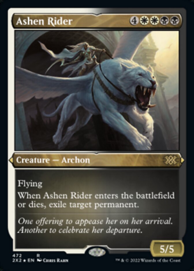 Ashen Rider - [Etched Foil] Double Masters 2022 (2X2)