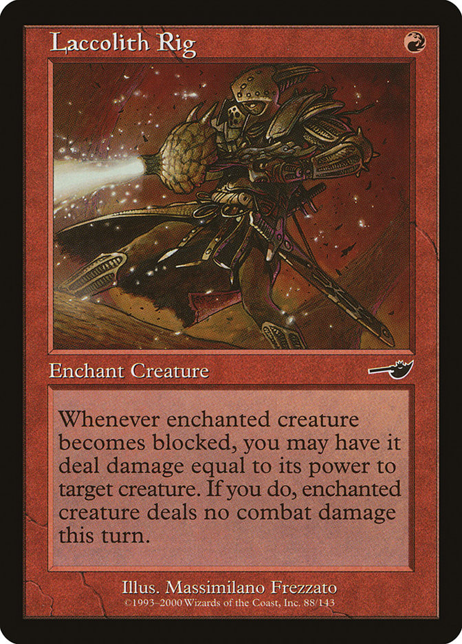 Laccolith Rig - [Foil] Nemesis (NEM)