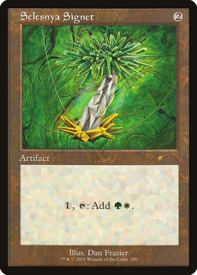 Selesnya Signet (290) - [Etched Foil] Secret Lair Drop (SLD)