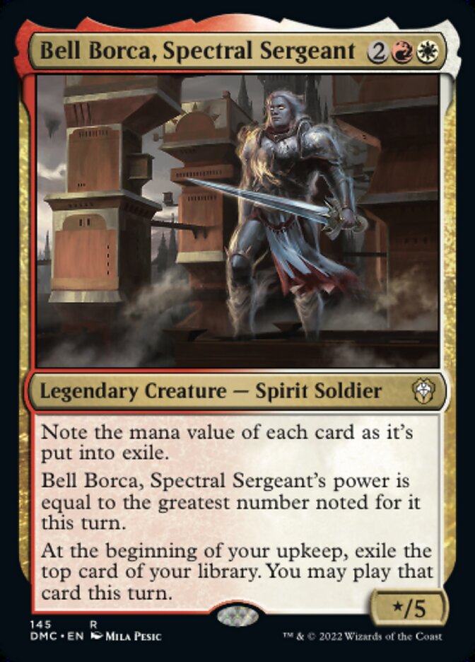 Bell Borca, Spectral Sergeant - [Foil] Dominaria United Commander (DMC)