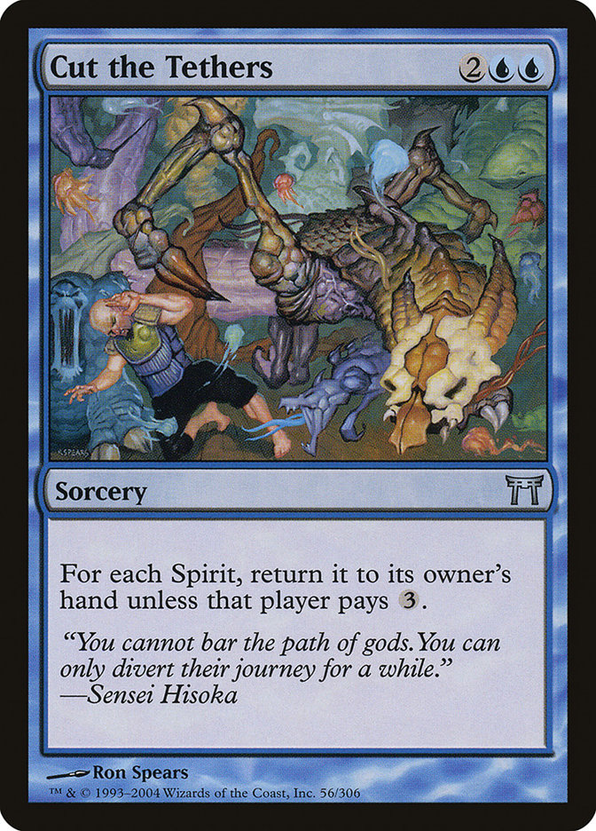Cut the Tethers - [Foil] Champions of Kamigawa (CHK)