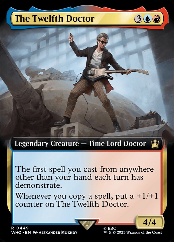 The Twelfth Doctor - [Foil, Extended Art] Doctor Who (WHO)