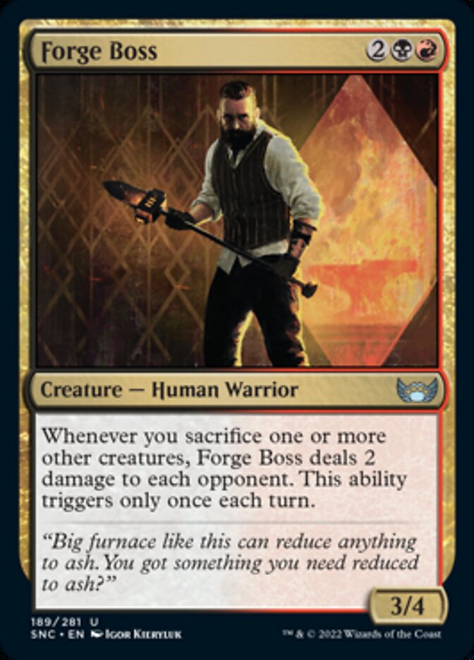Forge Boss - Streets of New Capenna (SNC)