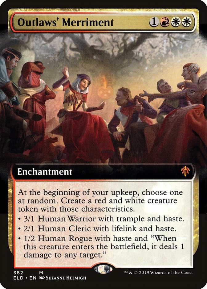 Outlaws' Merriment - [Foil, Extended Art] Throne of Eldraine (ELD)