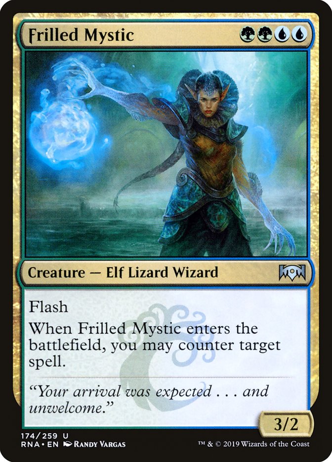 Frilled Mystic - [Foil] Ravnica Allegiance (RNA)