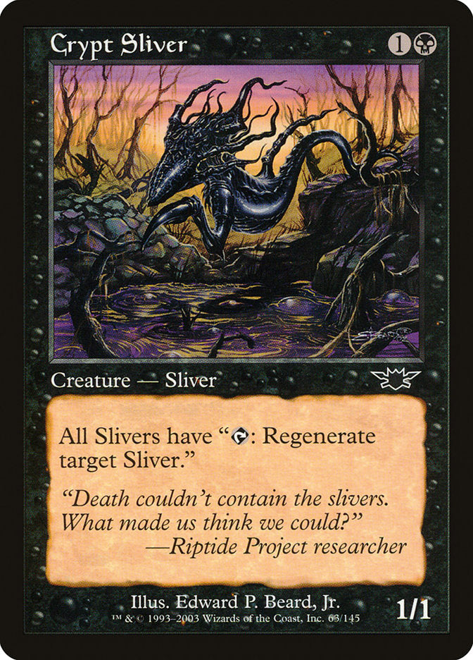 Crypt Sliver - Legions (LGN)