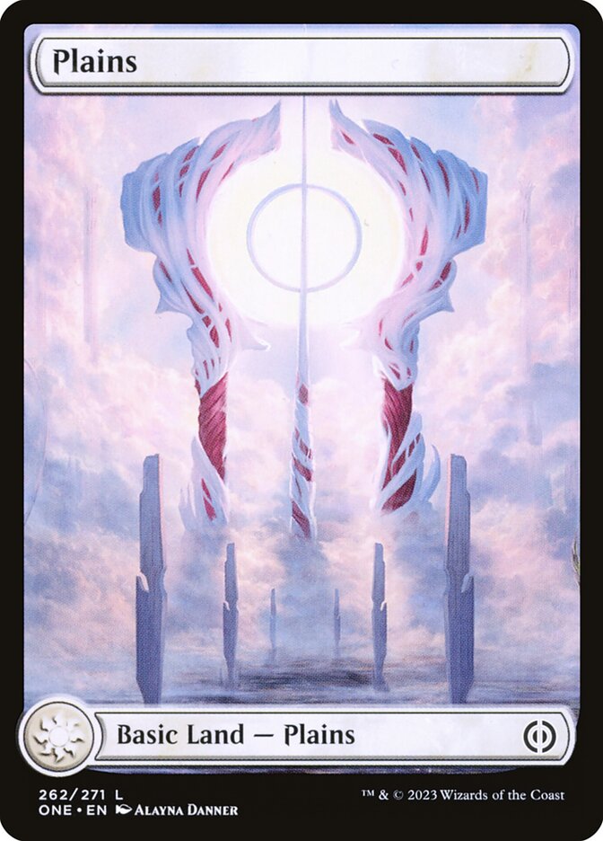 Plains (262) - [Full Art] Phyrexia: All Will Be One (ONE)