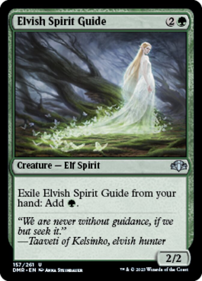 Elvish Spirit Guide - [Foil] Dominaria Remastered (DMR)