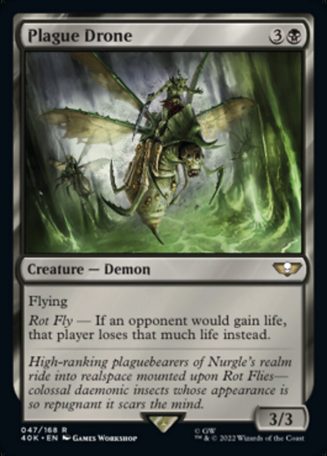 Plague Drone - [Surge Foil] Warhammer 40,000 Commander (40K)