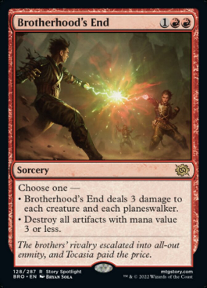 Brotherhood's End - [Foil] The Brothers' War (BRO)