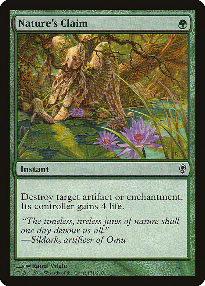 Nature's Claim - [Foil] Conspiracy (CNS)