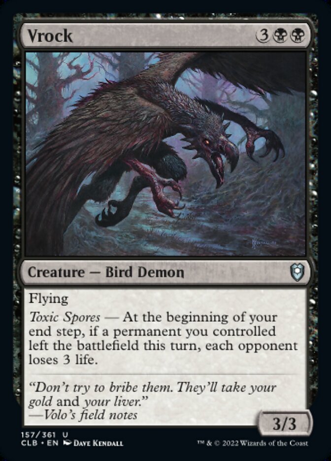Vrock - [Foil] Commander Legends: Battle for Baldur's Gate (CLB)