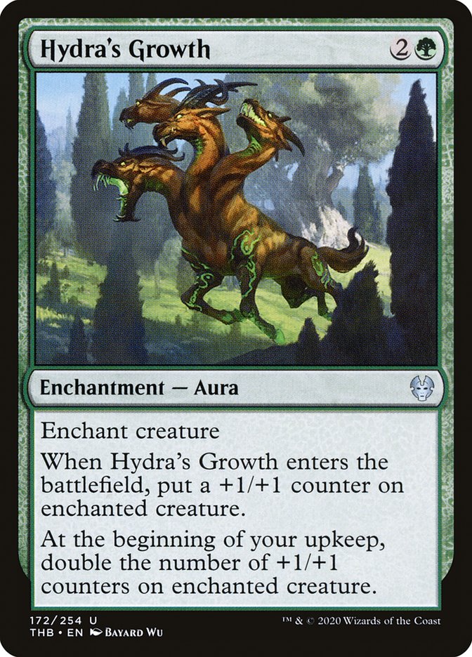 Hydra's Growth - [Foil] Theros Beyond Death (THB)