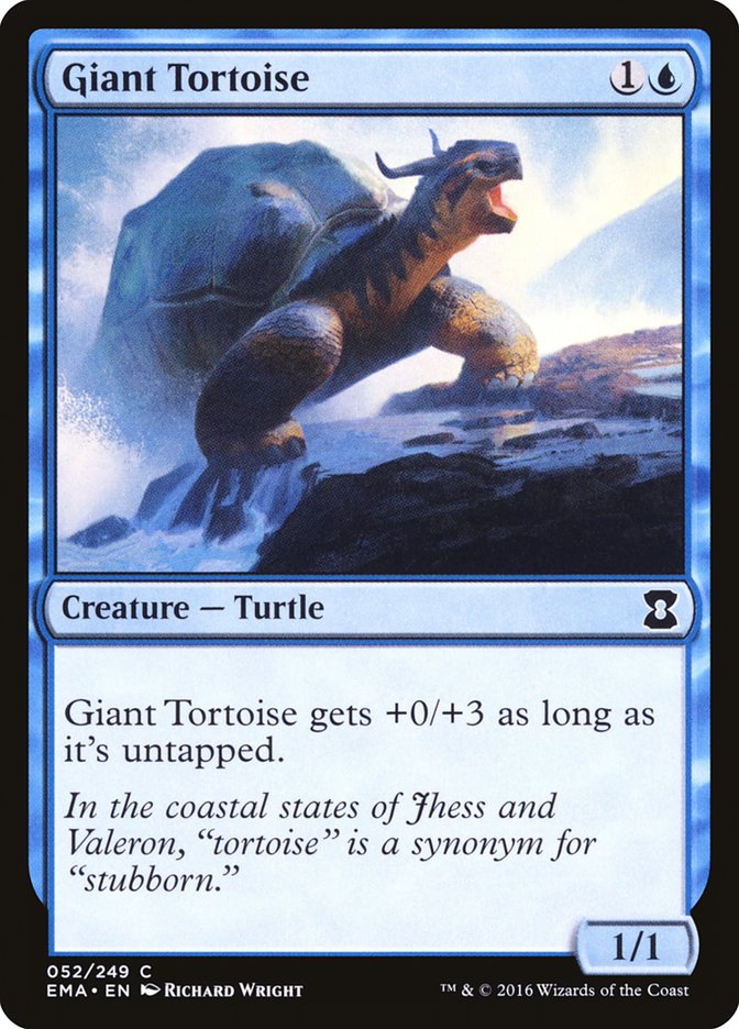 Giant Tortoise - [Foil] Eternal Masters (EMA)