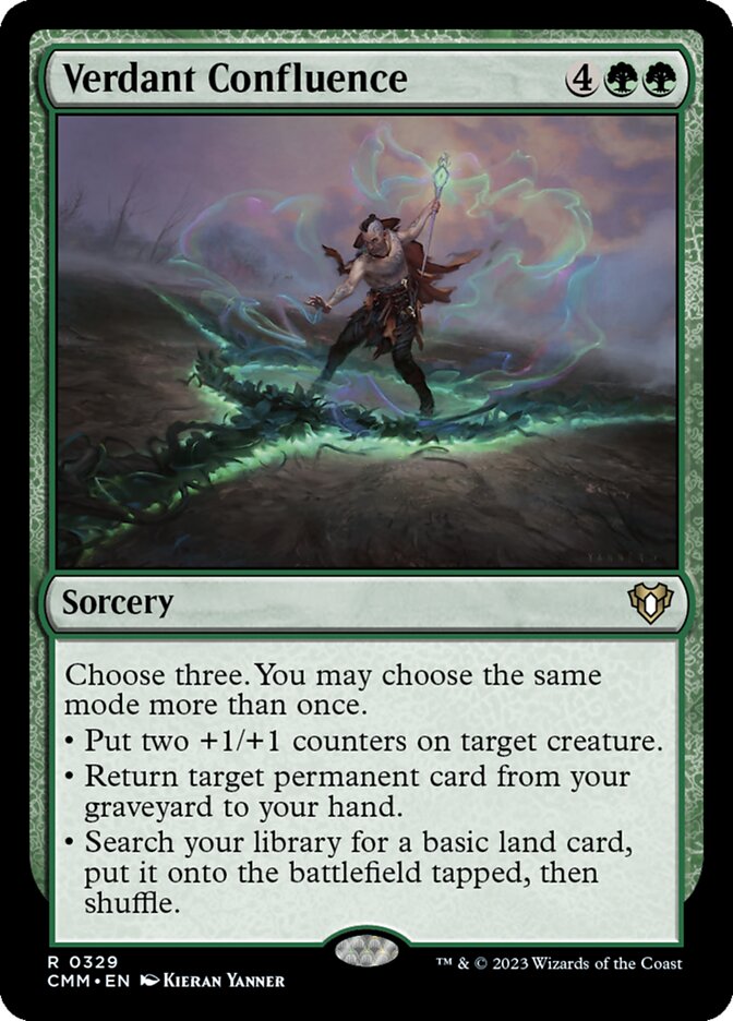 Verdant Confluence - Commander Masters (CMM)