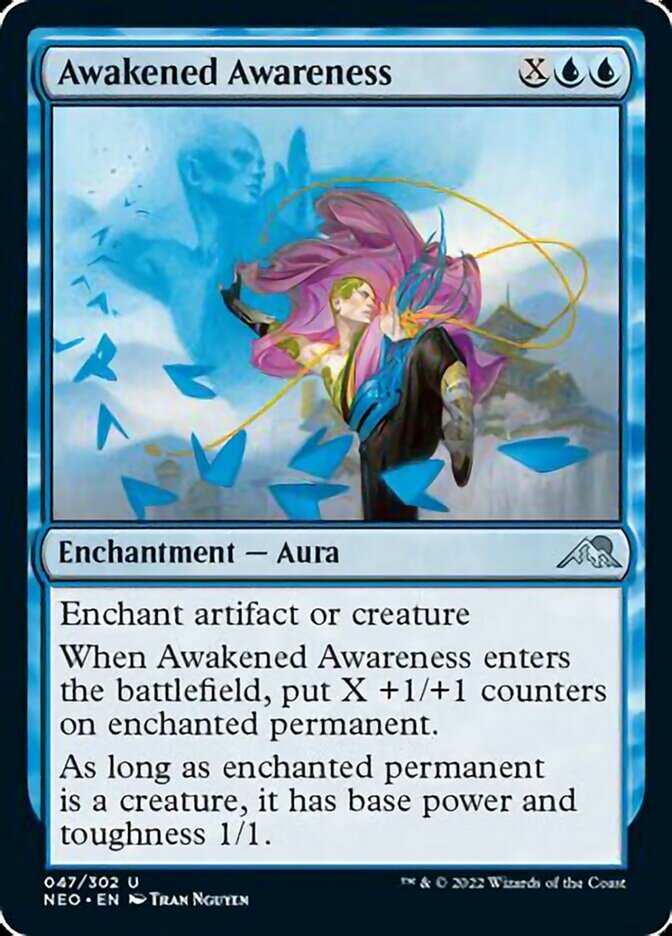 Awakened Awareness - [Foil] Kamigawa: Neon Dynasty (NEO)