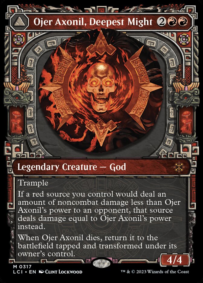 Ojer Axonil, Deepest Might // Temple of Power - [Showcase] The Lost Caverns of Ixalan (LCI)