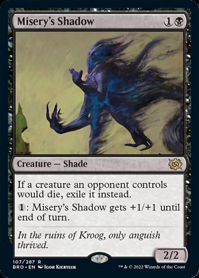 Misery's Shadow - [Foil] The Brothers' War (BRO)