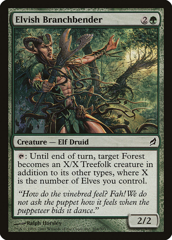 Elvish Branchbender - [Foil] Lorwyn (LRW)
