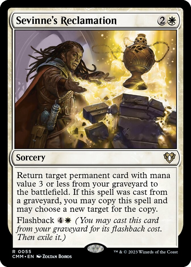 Sevinne's Reclamation - Commander Masters (CMM)