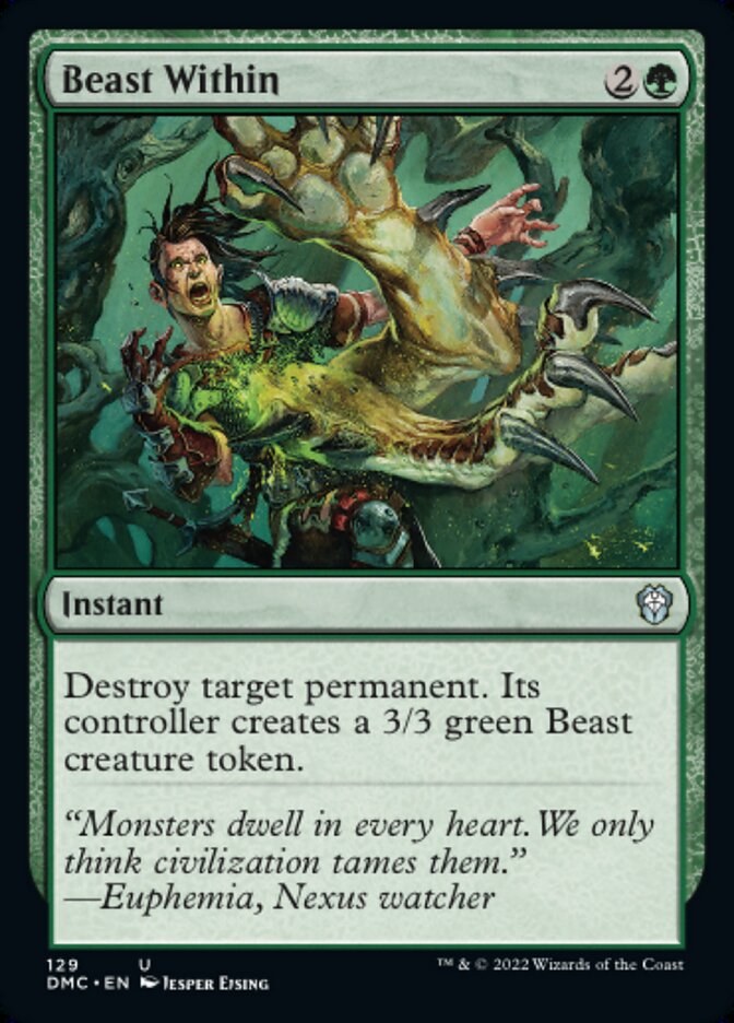 Beast Within - Dominaria United Commander (DMC)