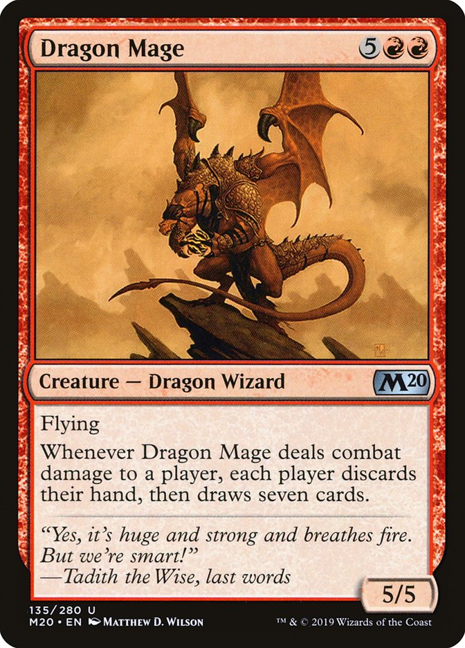 Dragon Mage - [Foil] Core Set 2020 (M20)